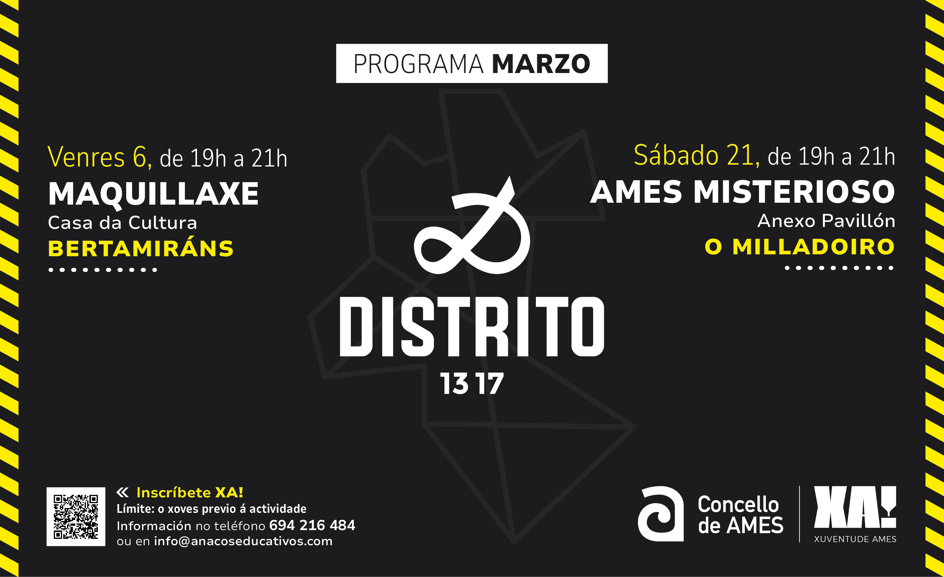O Distrito 13 17 abre o mes de marzo cun obradoiro de maquillaxe creativa O Distrito 13 17 abre o mes de marzo cun obradoiro de maquillaxe creativa