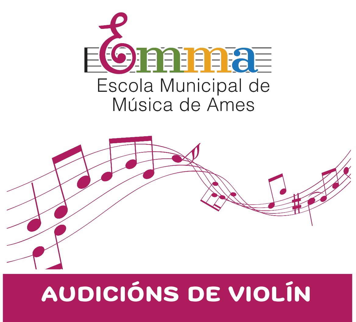 A EMMA celebra as audicións do alumnado de violín o vindeiro 24 de marzo A EMMA celebra as audicións do alumnado de violín o vindeiro 24 de marzo