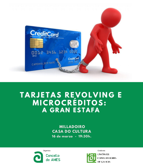 A Unión de Consumidores de Galicia imparte un relatorio sobre microcréditos no Milladoiro e en Bertamiráns A Unión de Consumidores de Galicia imparte un relatorio sobre microcréditos no Milladoiro e en Bertamiráns