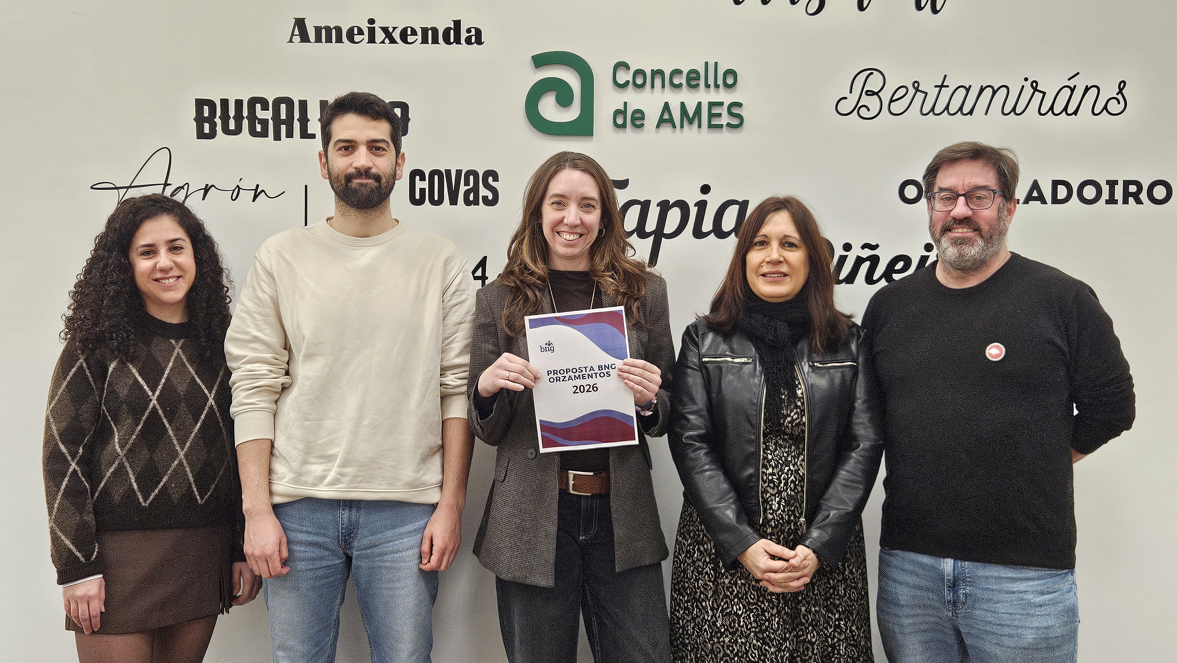 O BNG traslada quince propostas para negociar co Goberno Local os orzamentos municipais de Ames O BNG traslada quince propostas para negociar co Goberno Local os orzamentos municipais de Ames