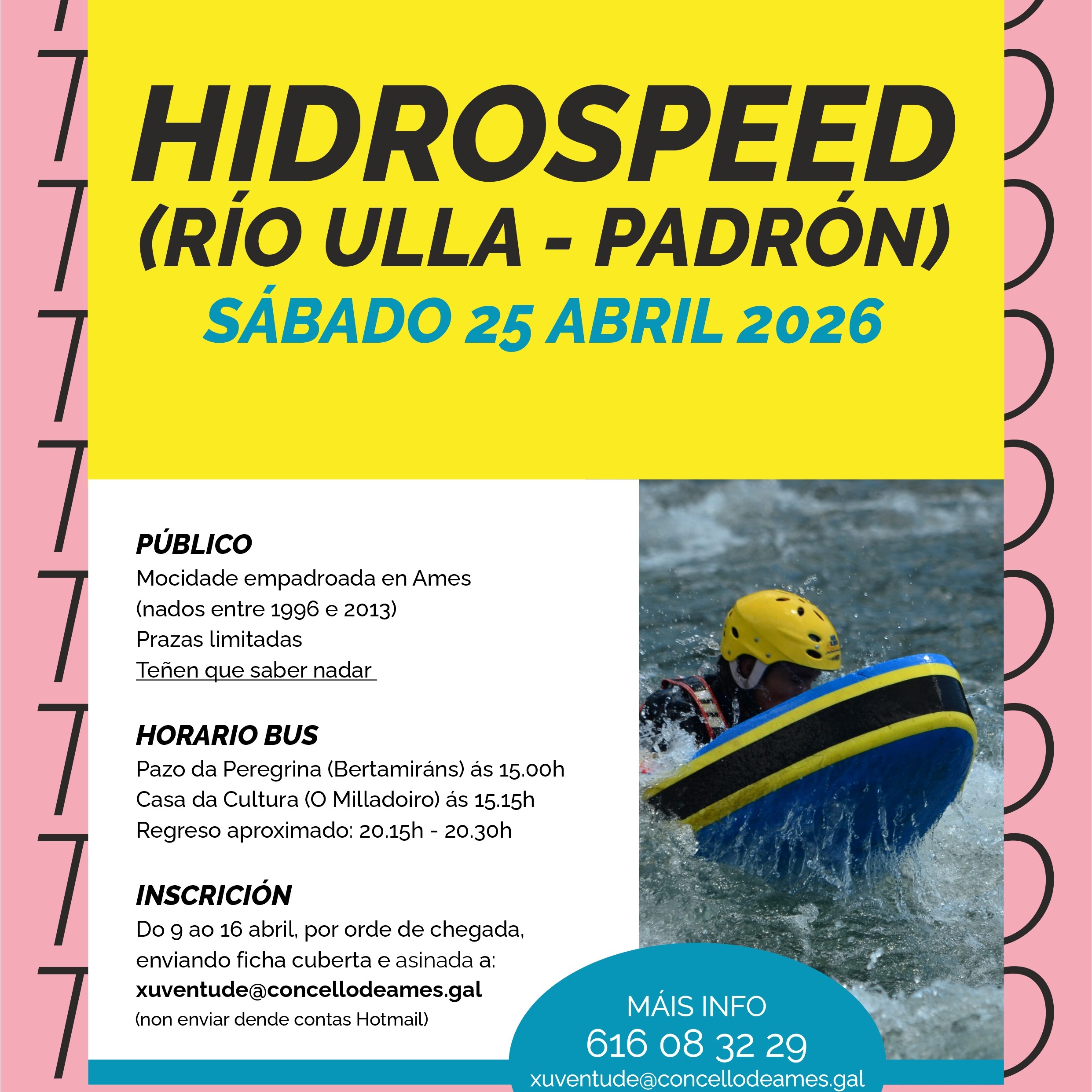 O programa Trouleando volve no mes de abril cunha xornada de hidrospeed no río Ulla O programa Trouleando volve no mes de abril cunha xornada de hidrospeed no río Ulla