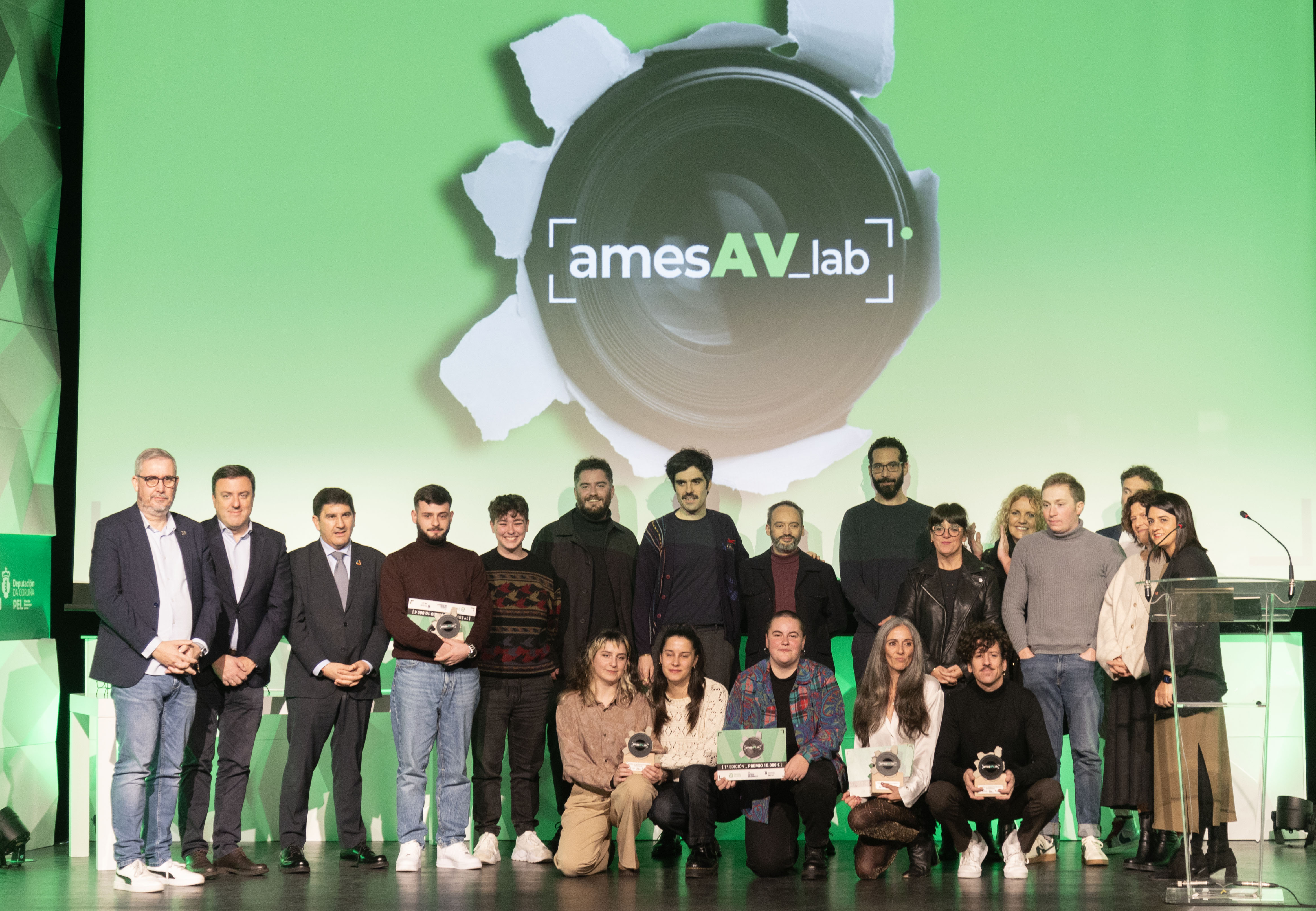 Avanza o proceso de desenvolvemento dos sete proxectos premiados no Ames AV LAB Avanza o proceso de desenvolvemento dos sete proxectos premiados no Ames AV LAB