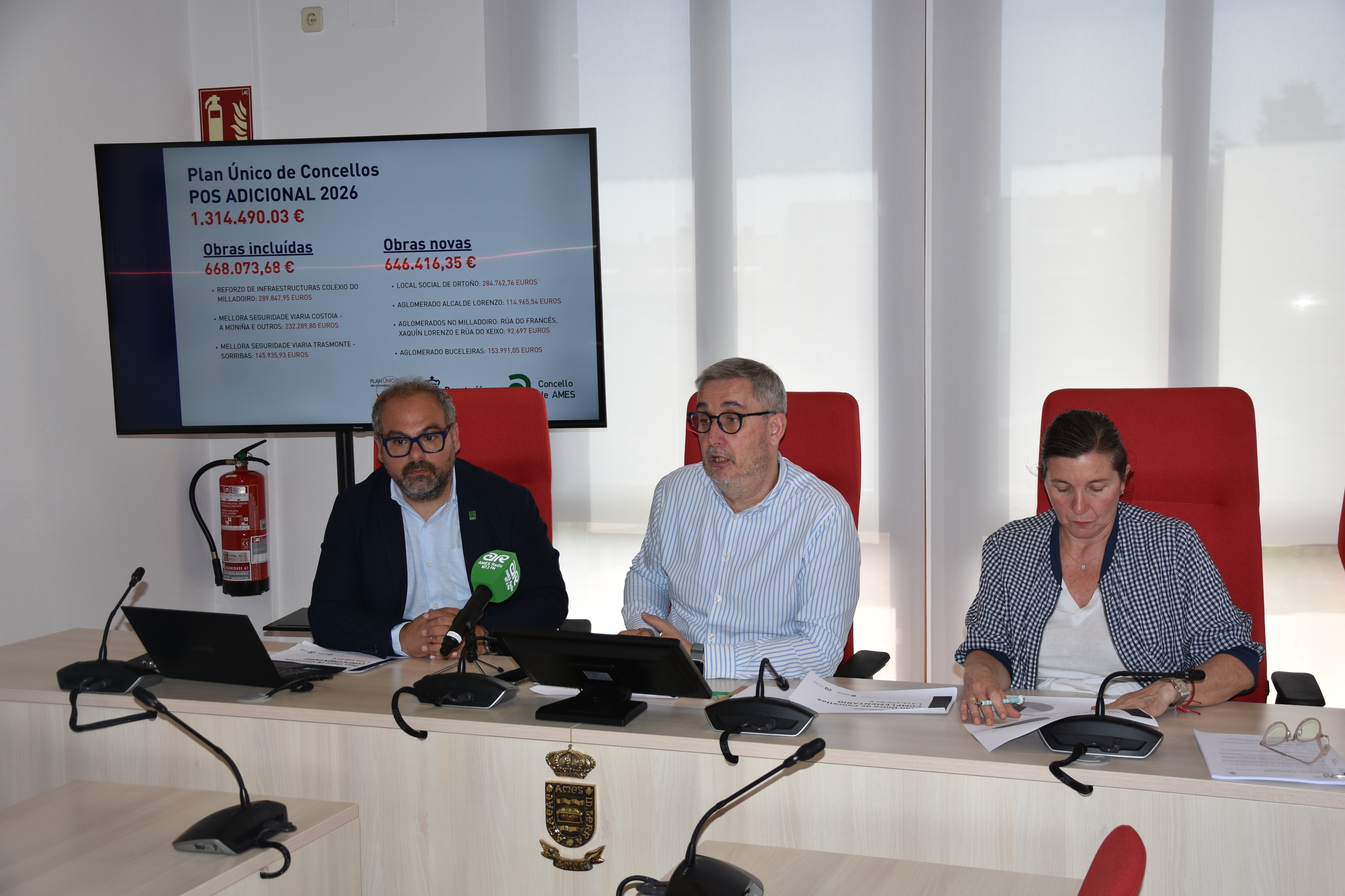O Goberno municipal inclúe sete obras no POS Adicional 2026 por valor de 1.314.490 euros O Goberno municipal inclúe sete obras no POS Adicional 2026 por valor de 1.314.490 euros