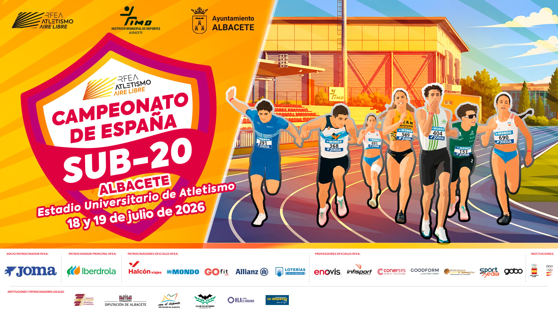 Tres atletas de Ames participarán esta fin de semana no campionato de España sub20 Tres atletas de Ames participarán esta fin de semana no campionato de España sub20