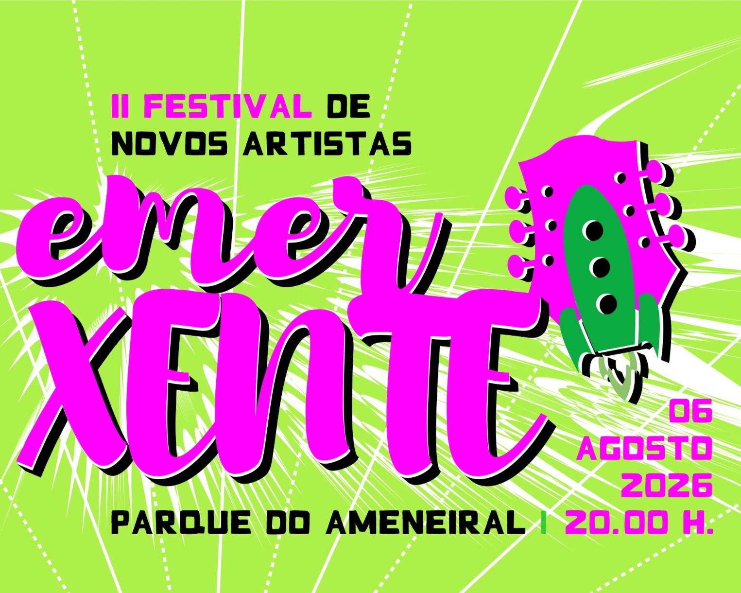 O parque do Ameneiral acolle este xoves a segunda edición do Festival Emerxente de Ames O parque do Ameneiral acolle este xoves a segunda edición do Festival Emerxente de Ames