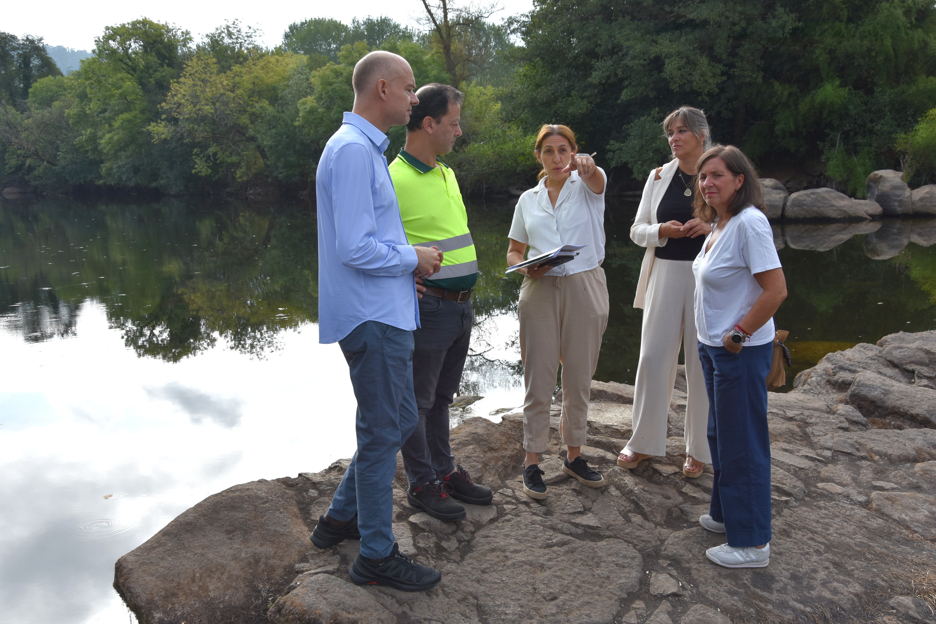 O Concello de Ames estuda a viabilidade do arranxo provisional da presa da Ponte Maceira O Concello de Ames estuda a viabilidade do arranxo provisional da presa da Ponte Maceira