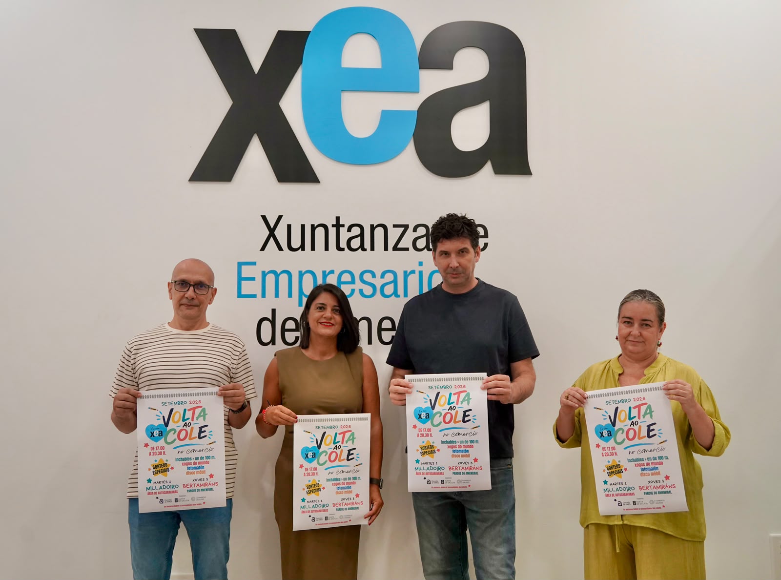 “Volta ao cole no comercio” regresa ao Milladoiro e Bertamiráns con actividades, sorteos e premios de cara ao inicio do curso “Volta ao cole no comercio” regresa ao Milladoiro e Bertamiráns con actividades, sorteos e premios de cara ao inicio do curso