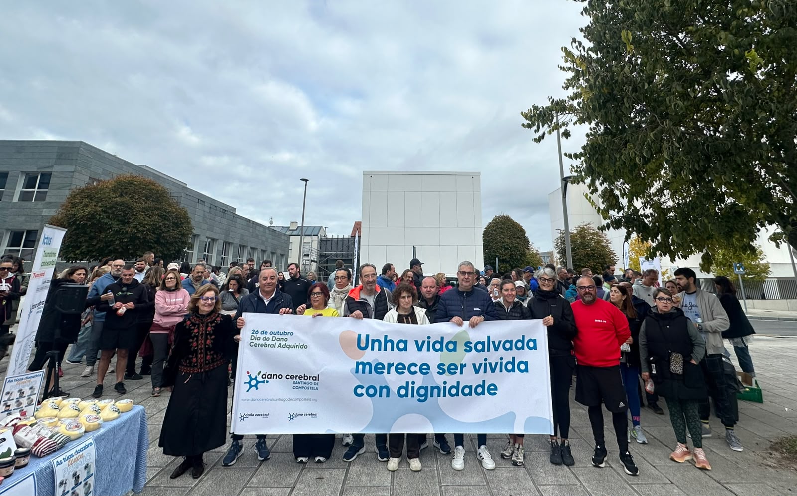 Máis de 200 persoas participan na I Marcha de Prevención do Dano Cerebral Máis de 200 persoas participan na I Marcha de Prevención do Dano Cerebral
