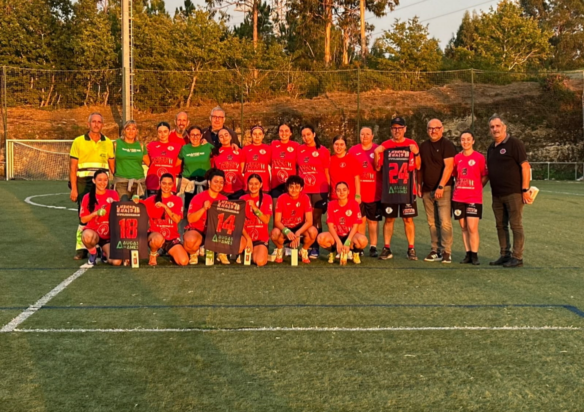 O Concello de Ames, a través da súa entidade pública Augas de Ames, patrocina ao equipo feminino do Milladoiro SD na tempada 2026-2027 O Concello de Ames, a través da súa entidade pública Augas de Ames, patrocina ao equipo feminino do Milladoiro SD na tempada 2026-2027