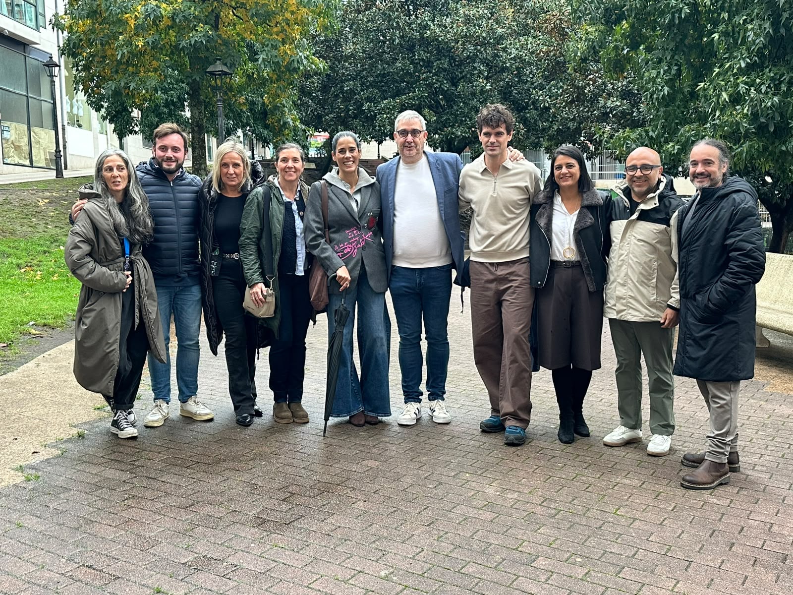 Ames acoge el rodaje de la película 'Camino a Santiago' en Milladoiro