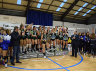 O Club Voleibol Bruxas gaña o campionato galego sénior feminino e clasifícase para a fase de ascenso a primeira división feminina