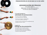 A Escola Municipal de Música de Ames abre o prazo de preinscrición para as novas prazas do curso 2019-2020