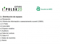 O Concello de Ames asina un convenio co COAG para o concurso de ideas do Centro da mocidade incluído no Plan Impulsa Ames financiado con fondos europeos FEDER