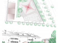 Adxudícase por 153.549 euros o proxecto de cubrición do parque infantil da praza de Chavián, en Bertamiráns