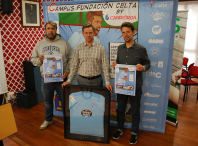 A Fundación Celta de Vigo e o Concello de Ames presentan a sexta edición do campus de fútbol que organiza o club en Ames