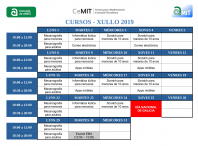 Cursos en xullo na Aula CeMIT 