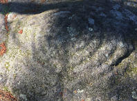 Visita ao petróglifo da Pedra da Nave, en Mourigade