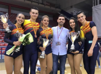 Nadia Iglesias acadou a medalla de prata no campionato de España Nadia Iglesias acadou a medalla de prata no campionato de España