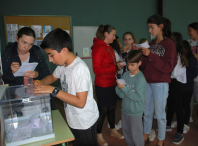 Votación no CEIP Agro do Muíño