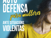 Cartel do curso de auto defensa para mulleres que se organiza no Milladoiro