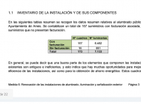 Imaxe da memoria do proxecto de mellora da eficiencia enerxética da iluminación do rural