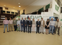 O alcalde de Ames, José Miñones, estivo na visita do Ministro de Agricultura, Pesca e Alimentación en funcións, Luís Planas, ás instalacións de CLUN