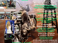 Cartel da I Ruta Biker Aultruísta “Animalíate”