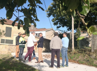 Rematan as obras de pavimentación de viarios no lugar de Vilouta, na parroquia de Tapia