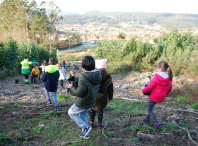 Alumnos/as do CEIP de Barouta