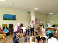 A Escola Infantil Municipal “O Bosque” visita aos maiores