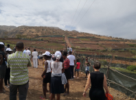 Imaxe da visita institucional ao municipio caboverdiano do Tarrafal
