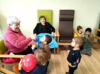 A Escola Infantil Municipal “O Bosque” visita aos maiores