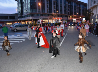 O terceiro premio de comparsas foi para a Asociación cultural, recreativa e deportiva de Laraño, de Santiago, coa comparsa O gran circo da ruliña