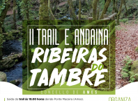 Imaxe do cartel do Trail e Andaina Ribeiras do Tambre
