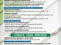 Cartel cursos marzo e abril Cartel cursos marzo e abril