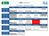 Horario cursos Horario cursos