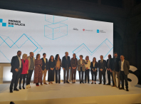 Imaxe do acto de entrega de premios á Responsabilidade Social Empresarial de Galicia