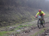 Foto feita por Santiago Porto Novo na zona espectáculo do Monte San Marcos e cedidas polo Club ciclista Os Esfola Arrós