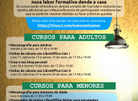 Cartel de maio Aula CeMIT 