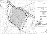 Mapa da parcela onde se construirá o novo CEIP do Milladoiro