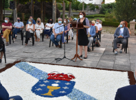 Nazaret López presentou o acto do Día de Galicia