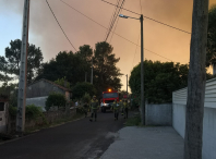 A ameaza ás casas controlouse antes da noite 