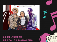 Cartel do espectáculo "Fase Festa" a cargo de Pepo Suevos, Fátima Pego e Josep Ruíz