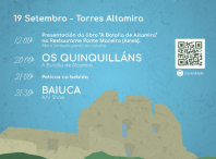 Cartel do programa de actividades de "Altamira Brilla"