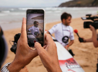 Imaxe do campionato de España de paddle surf (IMAXE DE JOSE DO PICO)