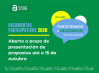 Cartel informativo dos Orzamentos Participativos de 2020