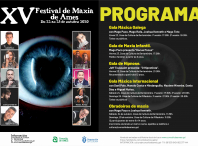 Cartaz do XV Festival de Maxia 