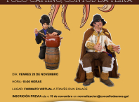 Cartaz “Polo Camiño, Contos da Feira”. Cartaz “Polo Camiño, Contos da Feira”.