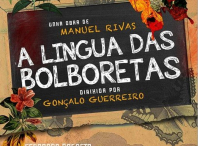 Cartaz "A lingua das bolboretas".
