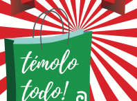 Cartel da campaña Comercio de Ames. Témolo todo!